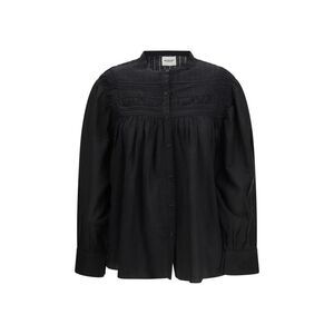 Marant Etoile Black Cotton Dress Women's Shirt
